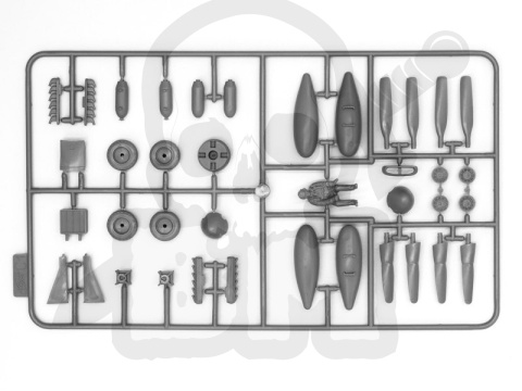 Mustang P-51A WWII American fighter 1:48
