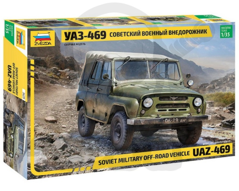 1:35 UAZ-469 Soviet 4WD Vehicle