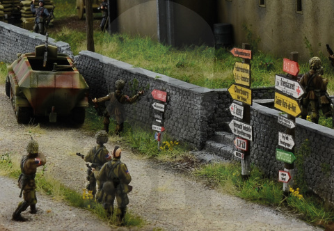 1:72 Battleset: WWII Battle of Normandy Sainte-Mere-Eglise 1944