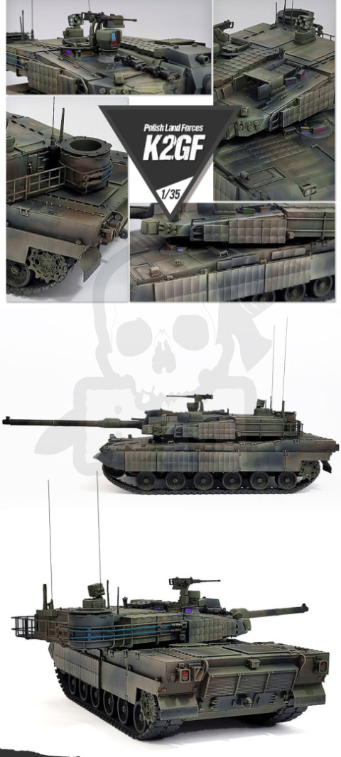 Academy 13560 Czołg K2PL Gap Filler 1:35