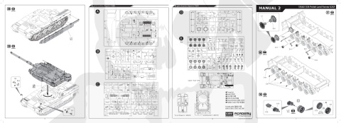Academy 13560 Czołg K2PL Gap Filler 1:35
