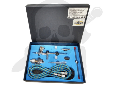 Aerograf AB-180K + 3 x dysze do modelarstwa