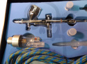 Aerograf AB-180K + 3 x dysze do modelarstwa