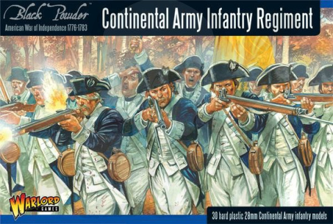 American War of Independence Continental Army Infantry Frame 6szt.