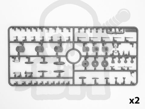 Kronprinzt WWI German Battleship (full hull & waterline) 1:700