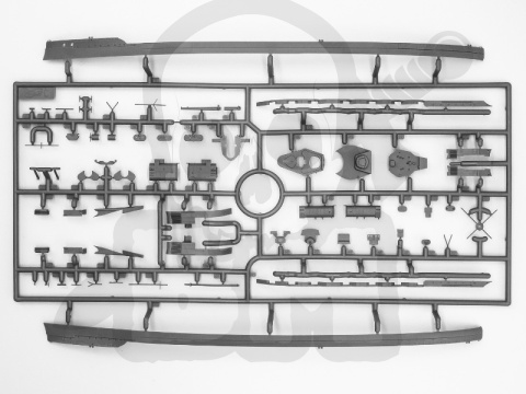 Kronprinzt WWI German Battleship (full hull & waterline) 1:700