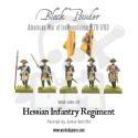 American War of Independence Hessian mercenaries Infantry Frame 6szt.