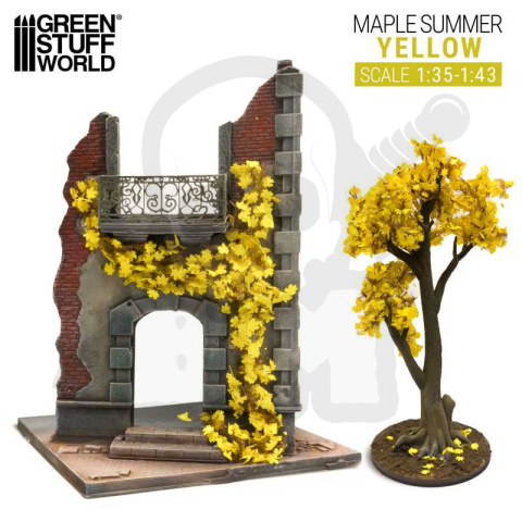 Ivy Foliage - Yellow Maple - Large 1:35 - 1:43 140x70mm