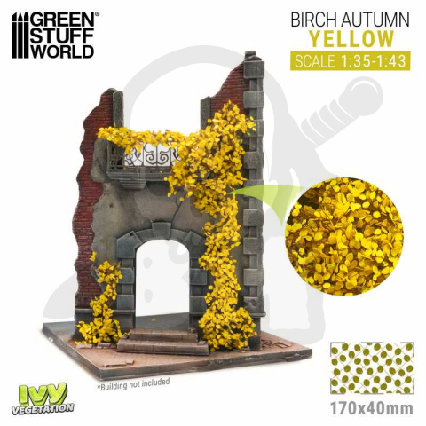 Ivy Foliage - Yellow Birch - Large 1:35 - 1:43 140x70mm