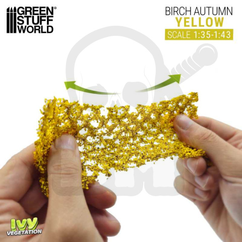 Ivy Foliage - Yellow Birch - Large 1:35 - 1:43 140x70mm