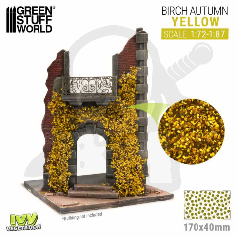 Ivy Foliage - Yellow Birch - Small 1:72 - 1:87 140x70mm