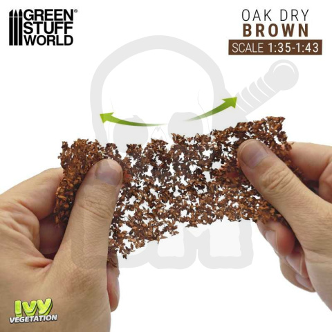 Ivy Foliage - Brown Oak - Large 1:35 - 1:43 140x70mm