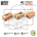 Miniature Printed Boxes - Large - pudełka