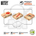 Miniature Printed Boxes - Small - pudełka