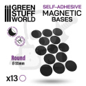Naklejki magnetyczne pod podstawki okrągłe 55mm
