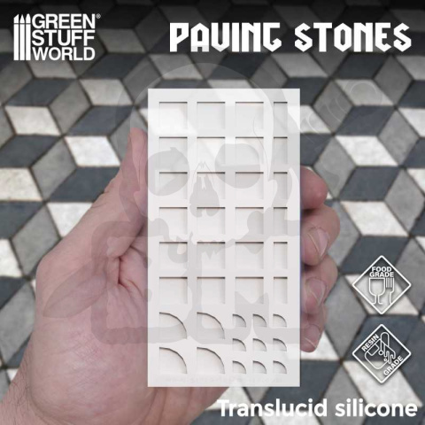 Silicone Molds - Paving stones formy silikonowe