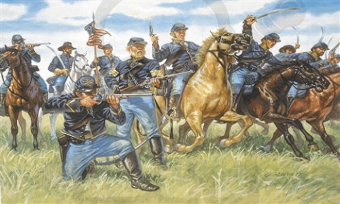 1:72 Union Cavalry 1863