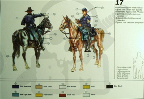 1:72 Union Cavalry 1863