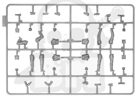 American Civil War Union Infantry 4 figures 1:35