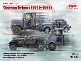 German Drivers (1939-1945) 4 figures 1:35