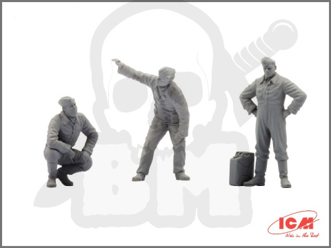German Luftwaffe Ground Personnel (1939-1945) 7 figures 1:48