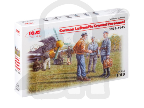 German Luftwaffe Ground Personnel (1939-1945) 7 figures 1:48