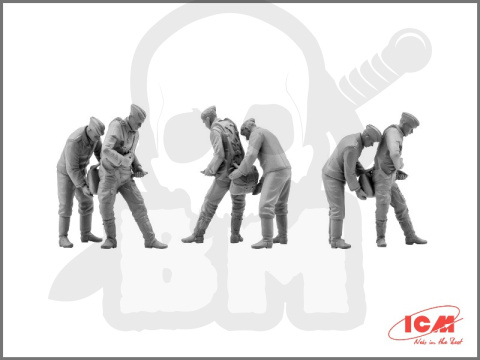 German Luftwaffe Pilots and Ground Personnel (1939-1945) 7 figures 1:48