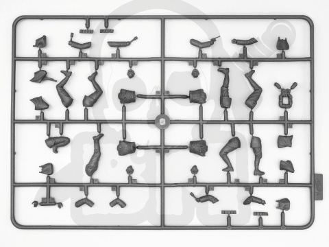 German Sturmtruppen (1918) 4 figures 1:35
