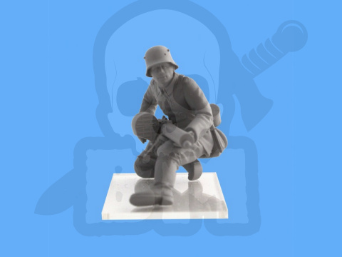 German Sturmtruppen (1918) 4 figures 1:35