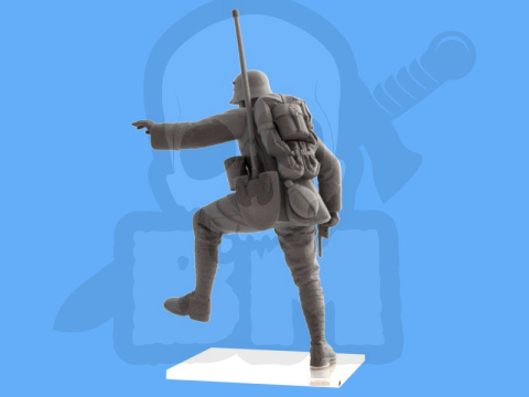 German Sturmtruppen (1918) 4 figures 1:35