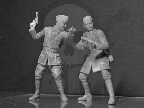 Greek Evzones (1940-1941) 4 figures 1:35