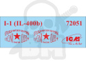 I-1(IL-400b) First Soviet Monoplane Fighter 1:72