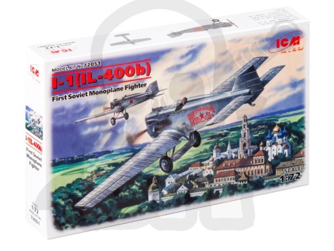 I-1(IL-400b) First Soviet Monoplane Fighter 1:72
