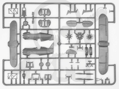 I-15 “Chato” Spanish Air Force Biplane Fighter 1:72