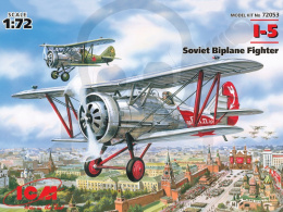 I-5 Soviet Biplane Fighter 1:72