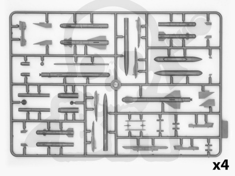 Soviet Air-to-Surface Aircraft Armament 1:72