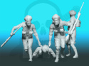 Indian Sikh Rifles (1942) 4 figures 1:35