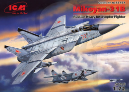 Mikoyan-31B Russian Heavy Interceptor Fighter 1:72
