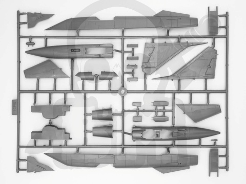 Mikoyan-31B Russian Heavy Interceptor Fighter 1:72