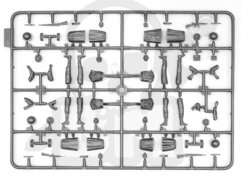 Moroccan Goumier Rifles (1943) 4 figures 1:35