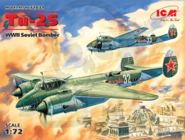 Tu-2S WWII Soviet Bomber 1:72