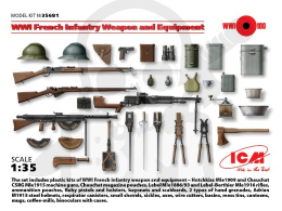 WWI French Infantry Weapon and Equipment 1:35