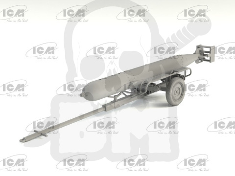 WWII German Torpedo Trailer 1:48