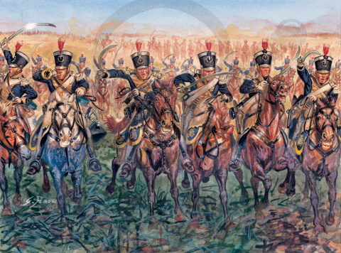 1:72 Napoleonic Wars British Light Cavalry 1815