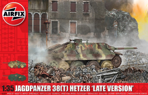 Airfix 1353 Jagdpanzer 38(t) Hetzer Late Version 1:35