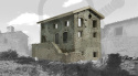 Airfix 75013 Ruiny budynku WWII - Dom wiejski - Włochy 1:76