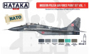 Hataka AS17 Modern Polish Air Force Paint Set Vol. 1