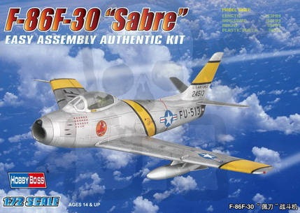 Hobby Boss 80258 American F-86F-30 Sabre Fighter 1:72