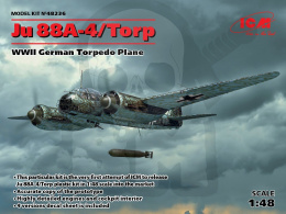 Ju 88A-4 Torp WWII German Torpedo Plane 1:48