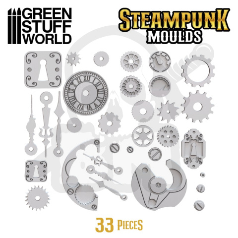 Silicone Molds - Steampunk formy silikonowe